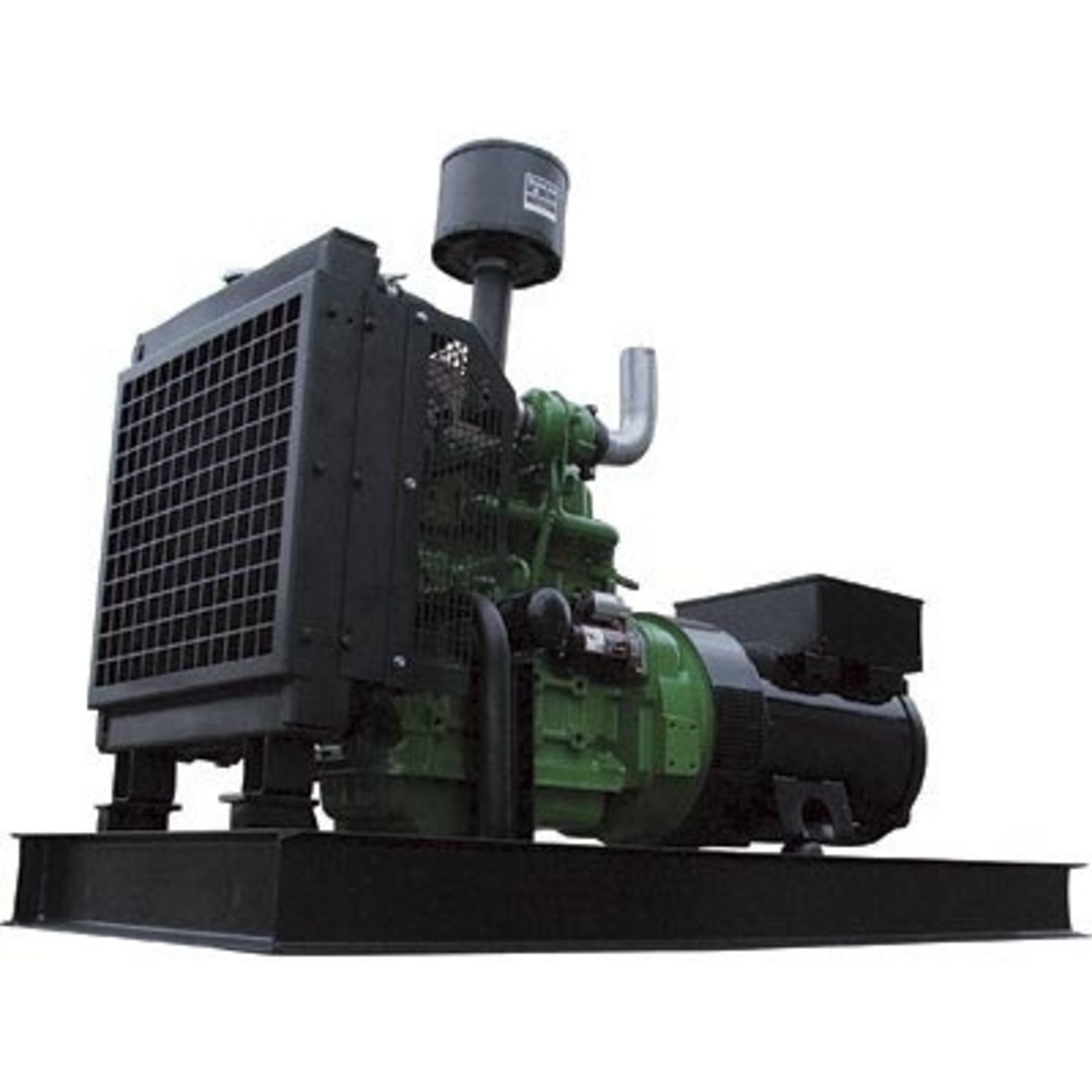 Stateline John Deere-Powered Standby Generator — 100 kW, Tier III Engine, Without  Enclosure, Model# SJ-100-O
